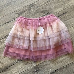 Vici tulle mini skirt